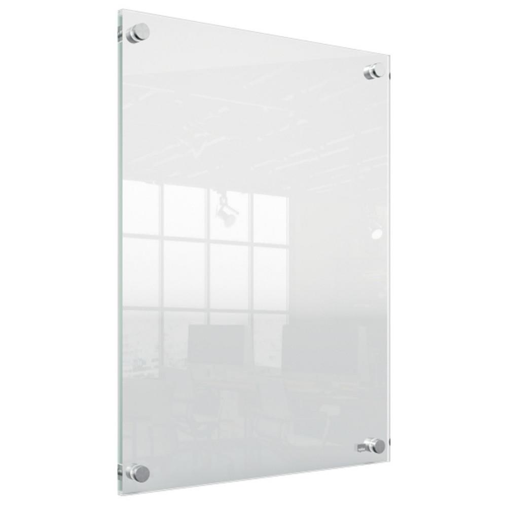 Porte affiche mural Nobo Premium Plus en acrylique A3 - Transparent