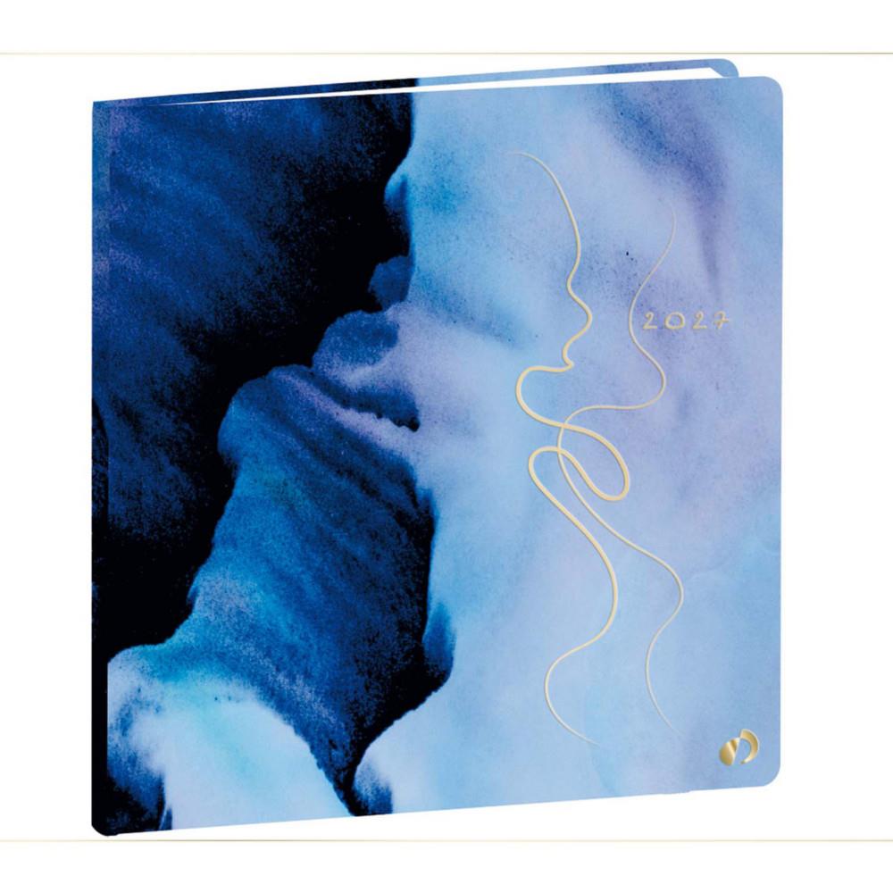 Agenda semainier Quo Vadis Ex�cutif Hypsy 16 x 16 cm - Motif Encre - Janvier � D�cembre 2027