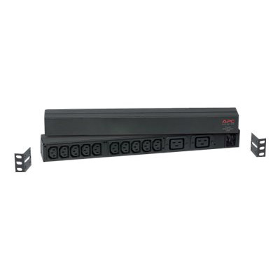 APC Basic Rack-Mount PDU - Unit� de distribution d'alimentation ( montage en rack ) - CA 208/230 V - 12 connecteur(s) de sortie
