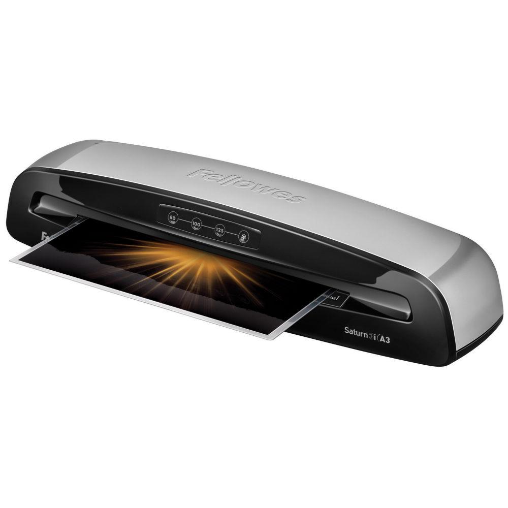 Plastifieuse Fellowes Saturn 3i A3 - usage frquent - plastifie jusqu' 125 microns