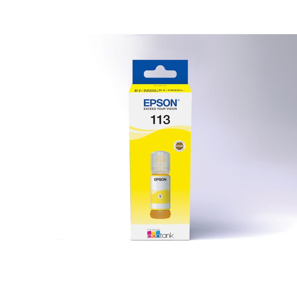 Recharges d'encre pour imprimante - Epson 113 ecotank pigment yellow ink bottle