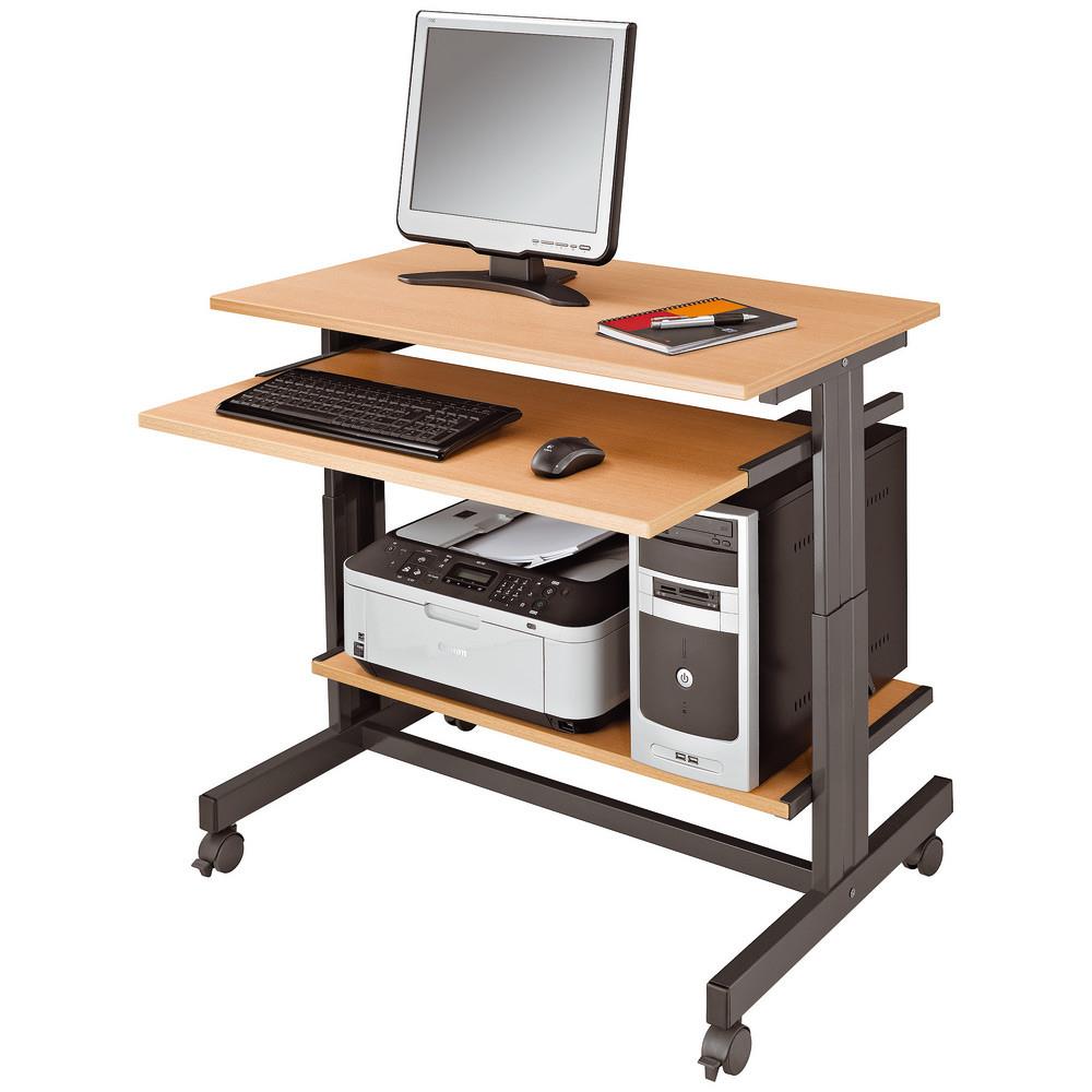 Poste informatique Pro htre - rglable en hauteur