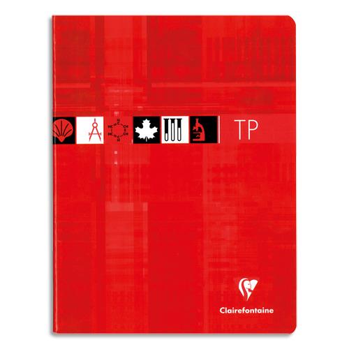 Cahiers de travaux pratiques Clairefontaine - 17x22 cm - 80 pages (grands carreaux 90 g et feuille de dessin 125 g)