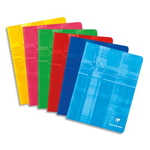 Cahier Clairefontaine - 17 x 22cm - Grands carreaux (Seyes) - 48 pages