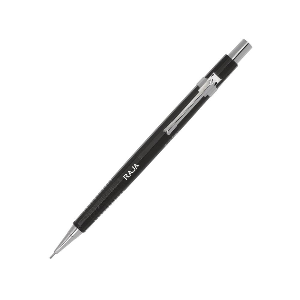 Porte-mine professionnel - mine HB de 0,5 mm - corps noir avec zone de prhension