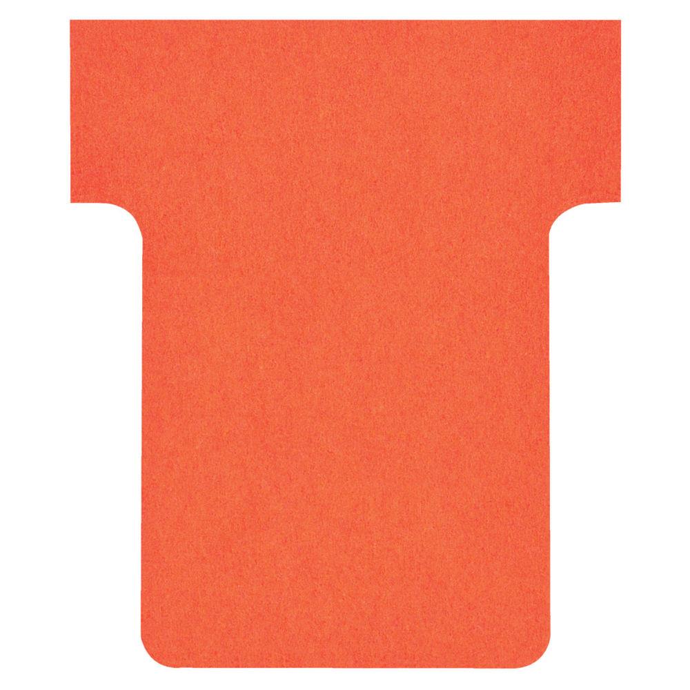 Fiche T1,5 Nobo rouge pour planning - lot de 100