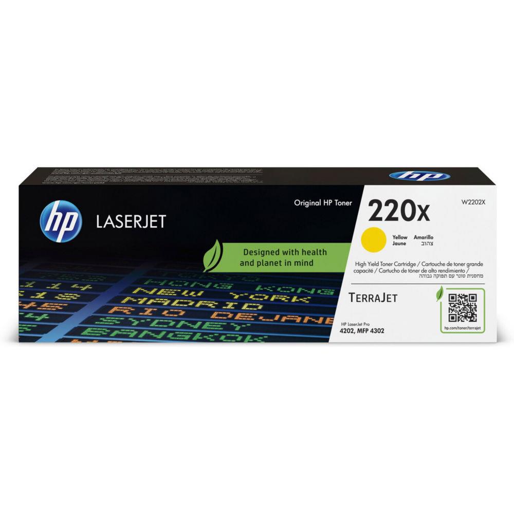 Cartouches de toner - Hp toner laserjet jaune authentique 220x