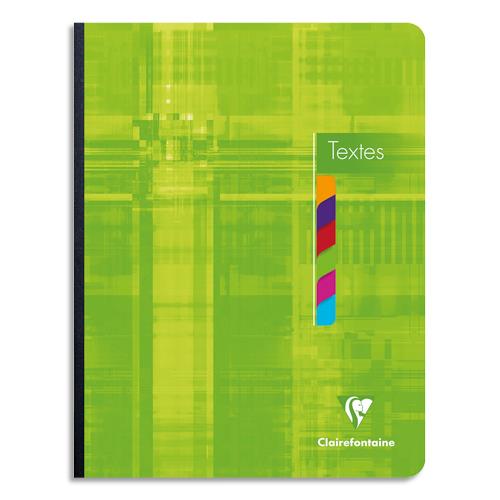 Cahier de textes Clairefontaine - 17 x 22 cm - 144 pages - couverture brochure pellicule