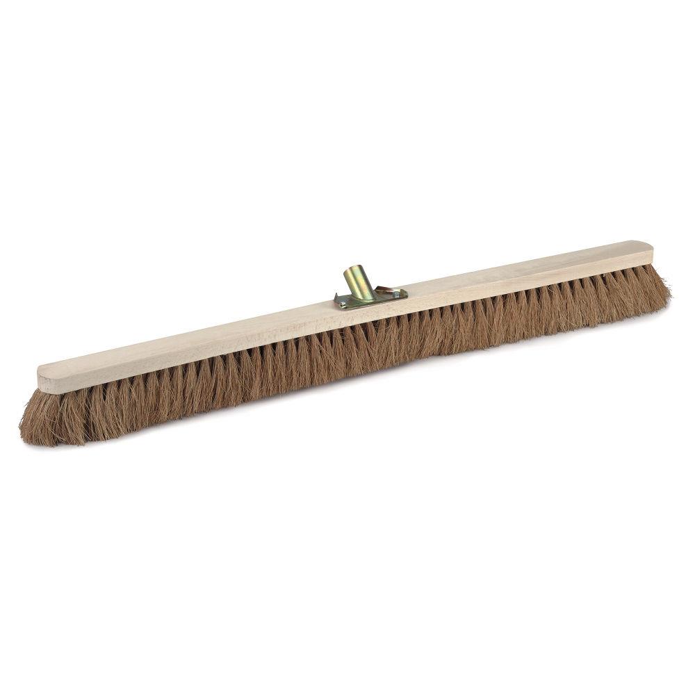 Balai coco Brosserie Thomas - monture bois 100cm