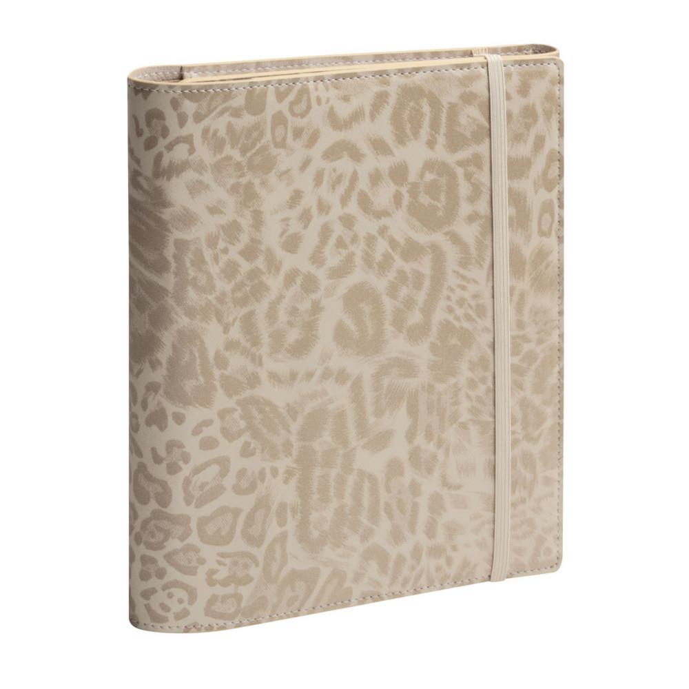 Agenda tryptique Exacompta semainier avec spirales All in One EasyTime - Horizon 20S - 15 x 21 cm - Fauve - 2027