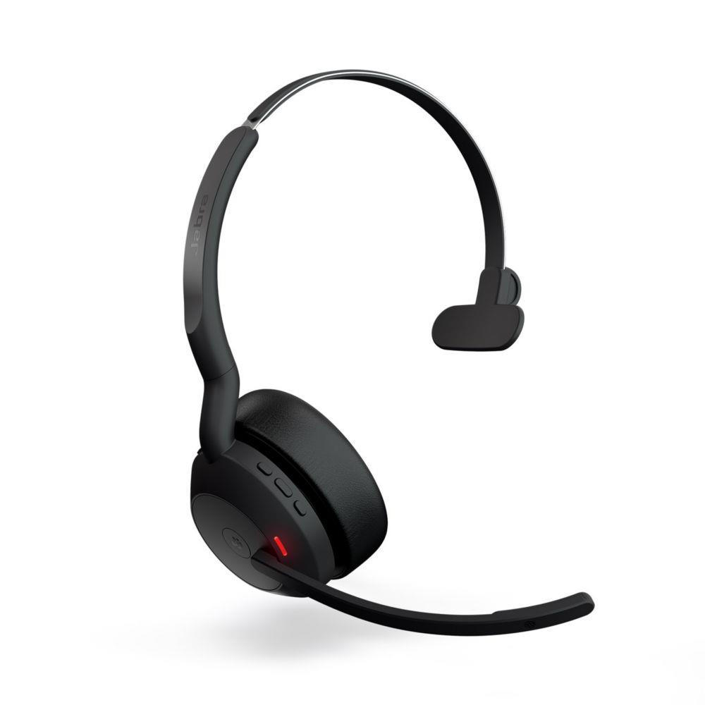 Casque sans fil Bluetooth USB-A Jabra Evolve2 55 MS Mono - Noir
