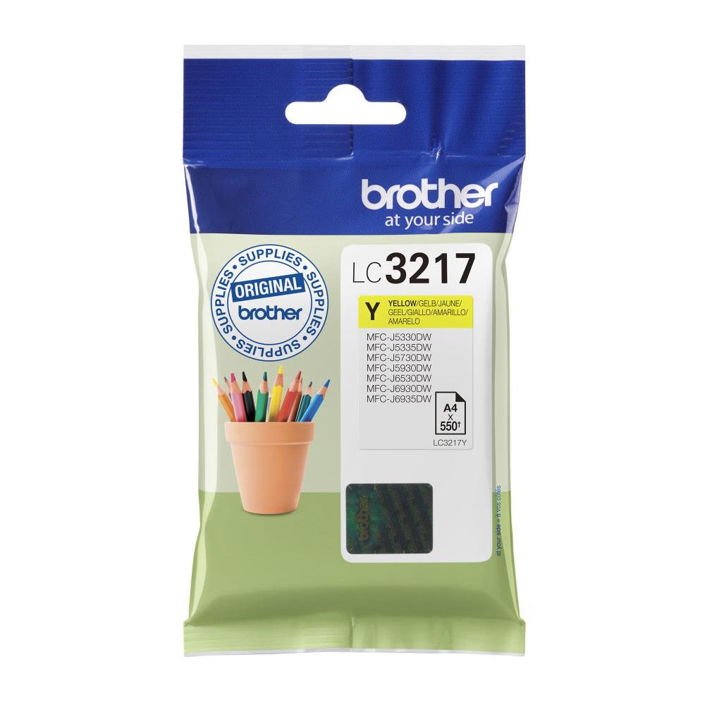 Cartouches pour imprimantes - Brother lc3217y - cartouche d'encre originale - jaune