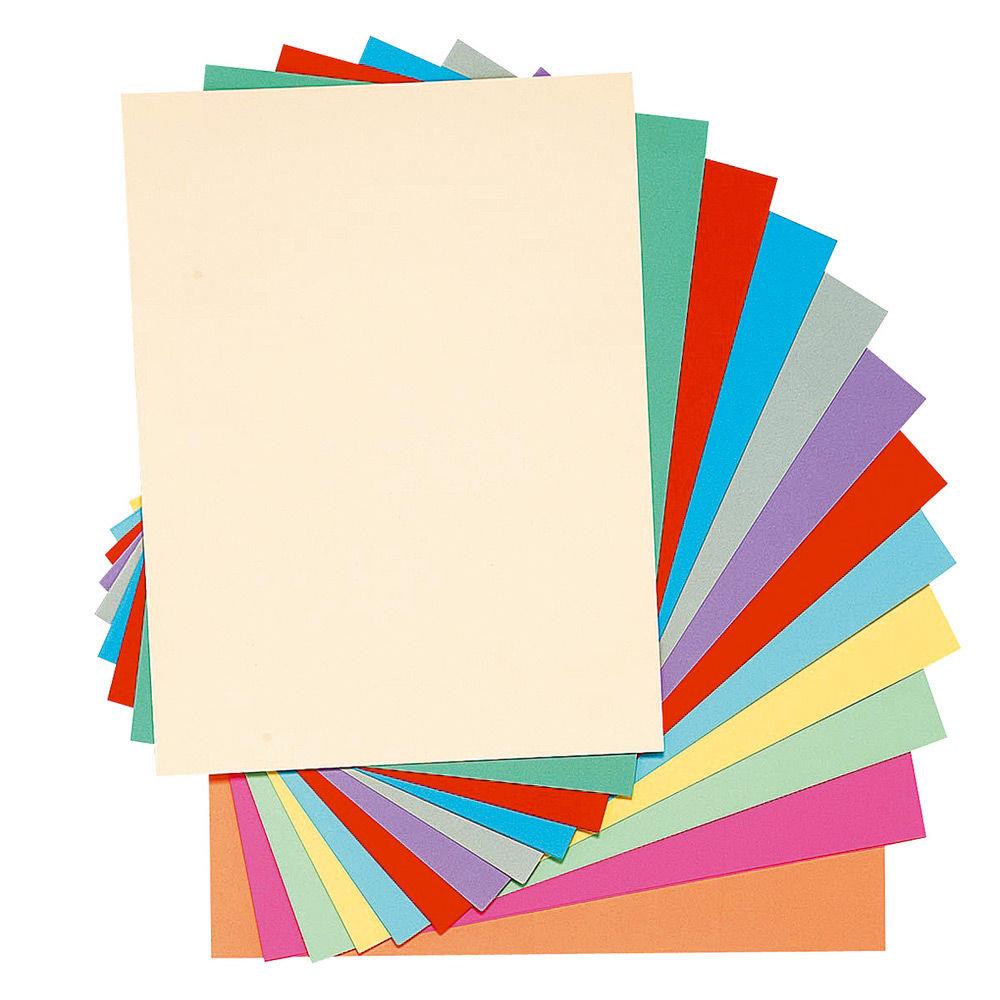 Chemise Exacompta Super 180 - carte 160 g - coloris assortis - 24 x 32 cm - paquet de 100