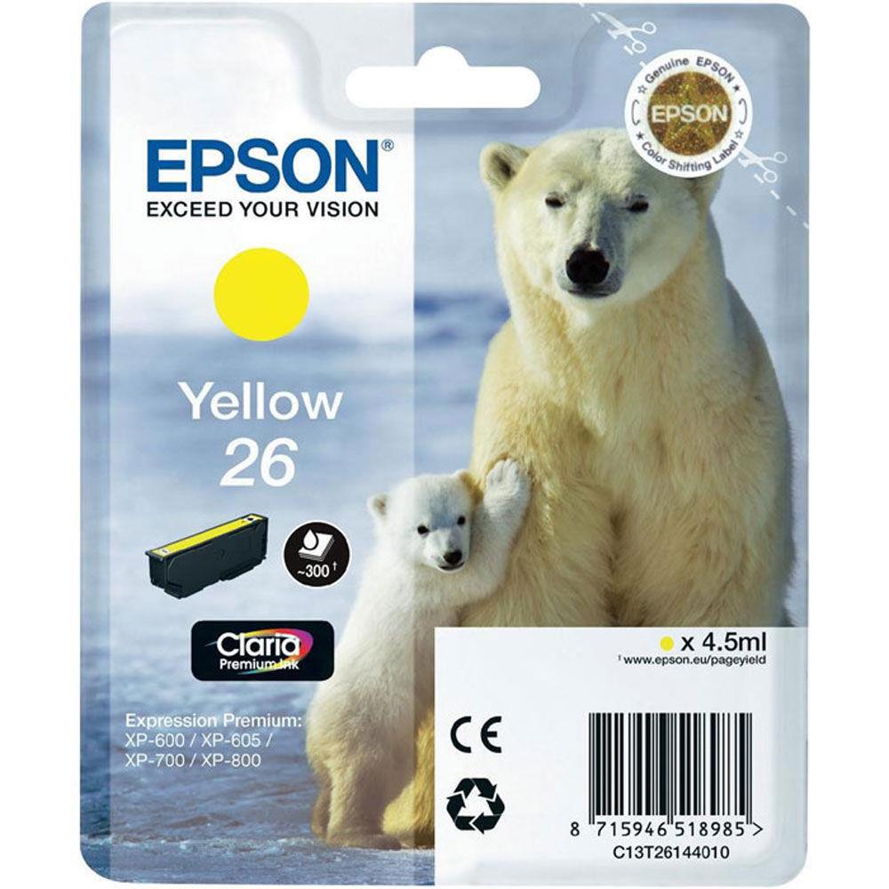 Cartouches pour imprimantes - Epson polar bear cartouche "ours polaire" - encre claria premium j