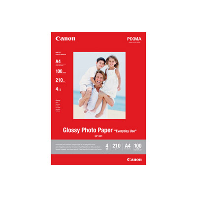 Canon papier photo brillant 4  6 po (10  15 cm) gp-501 - 100 feuilles