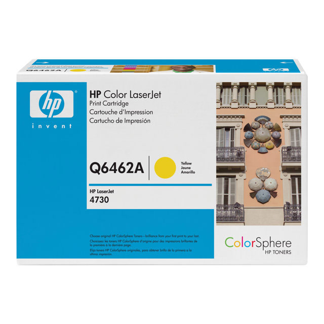 Cartouches de toner - Hp 644a yellow original laserjet toner cartridge cartouche de toner 1 pice(s) jaune
