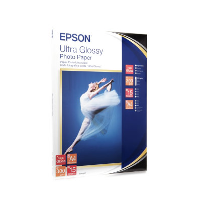 Epson ultra glossy photo paper - a4 - 15 feuilles