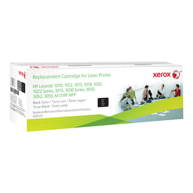Cartouches de toner - Toner remanufactur mono everyday de xerox compatible avec hp 12a (q2612a), capacit standard