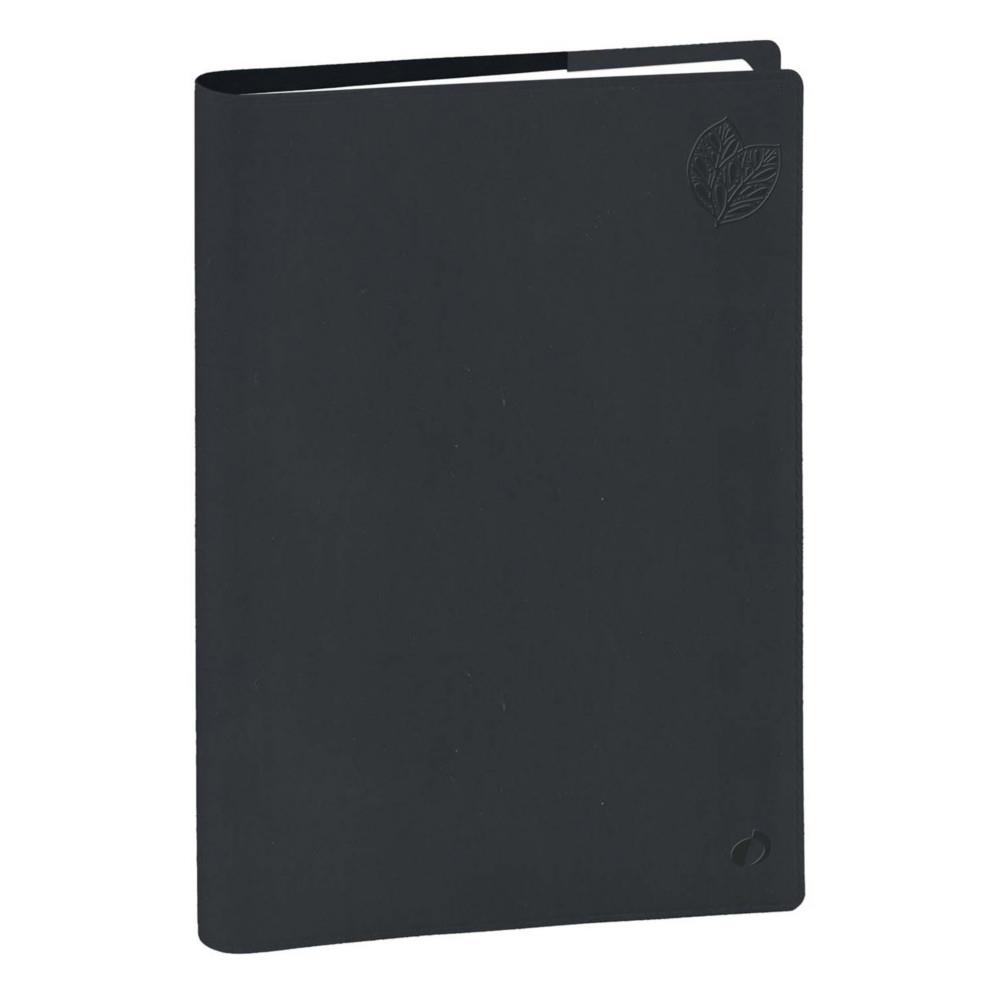 Agenda semainier Quo Vadis Pr�sident Eunoia 21 x 27 cm - Gris Carbone - Janvier � D�cembre 2027