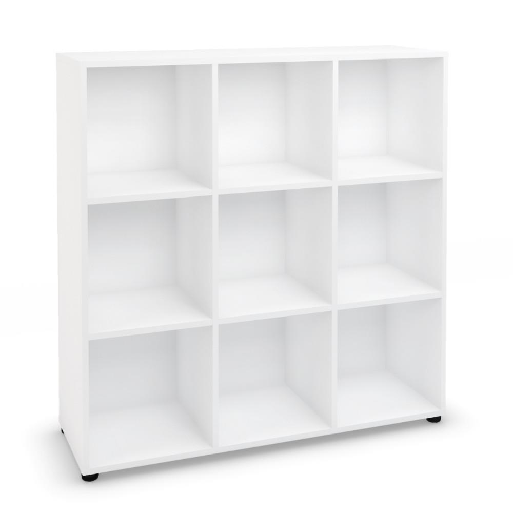 Casier de bureau individuel Aenor - 9 cases - blanc