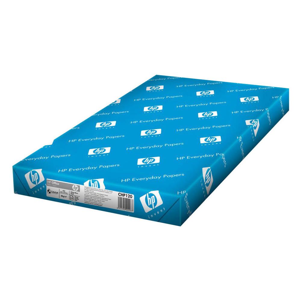 Papier A3 blanc 80g HP Office - CIE 153 - ramette de 500 Feuilles