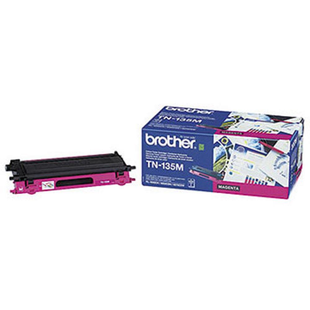 Cartouches de toner - Brother tn-135m - cartouche de toner originale  haut rendement - magenta