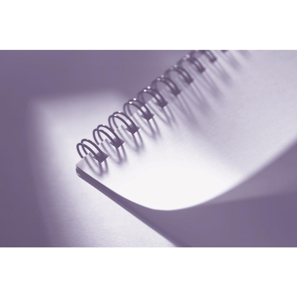 Baguette de reliure  spirale A4 - 12 mm - noir - bote 100 units