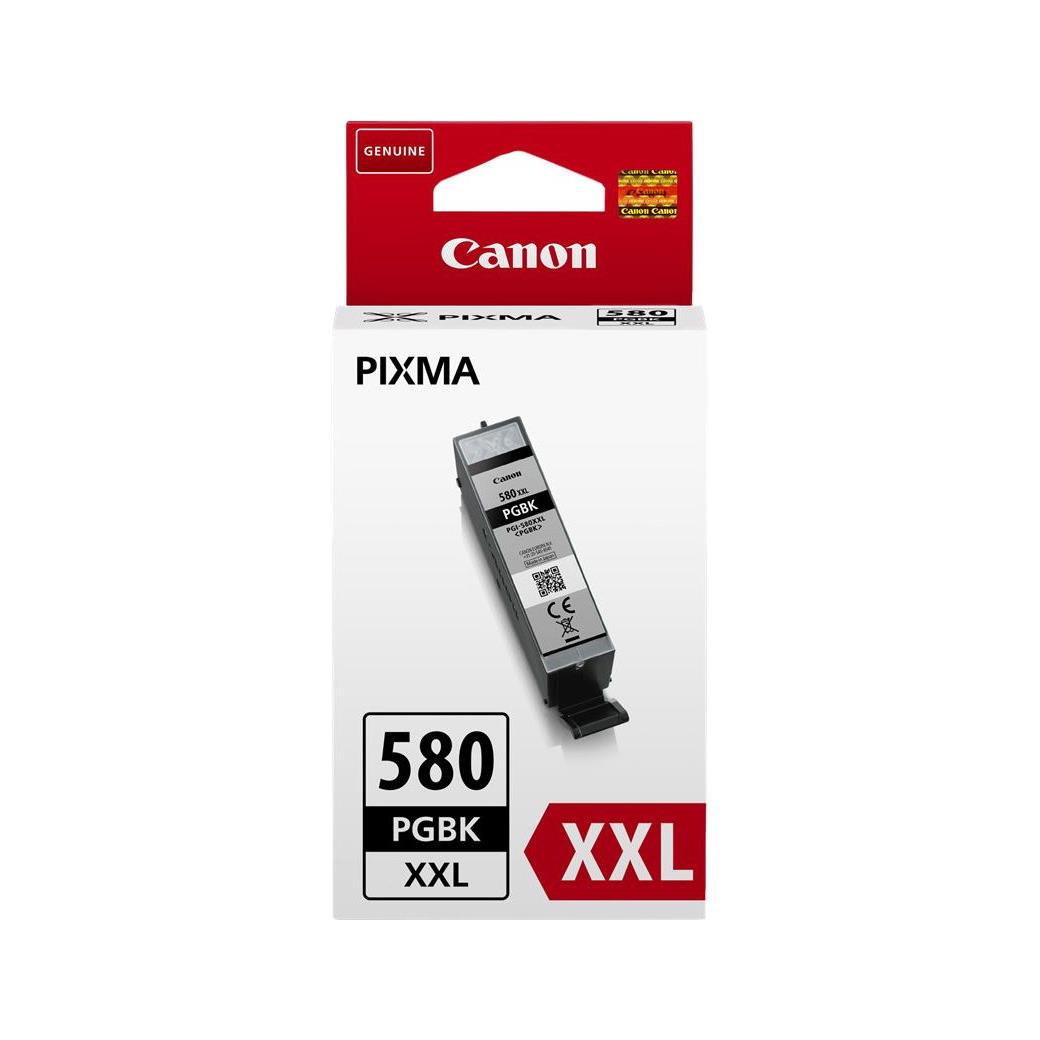 Cartouches pour imprimantes - Canon cartouche d'encre noire pigmente  haut rendement pgi-580xxl