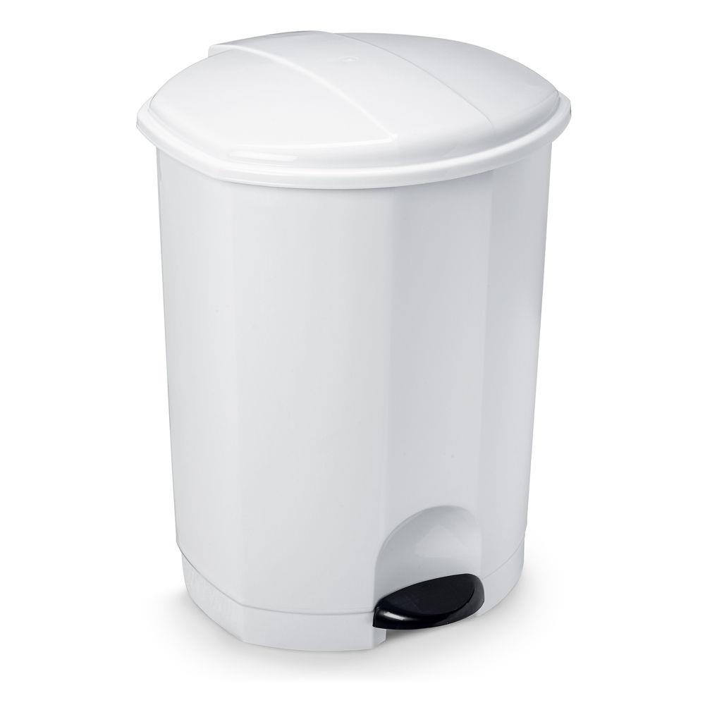 Poubelle sanitaire  pdale 30 L - Blanc