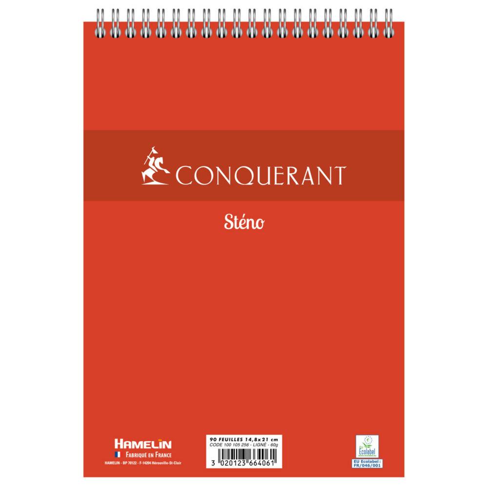 Bloc de bureau stno 001 Hamelin - format A5 14,8 x 21cm - 180 pages - rglure travers