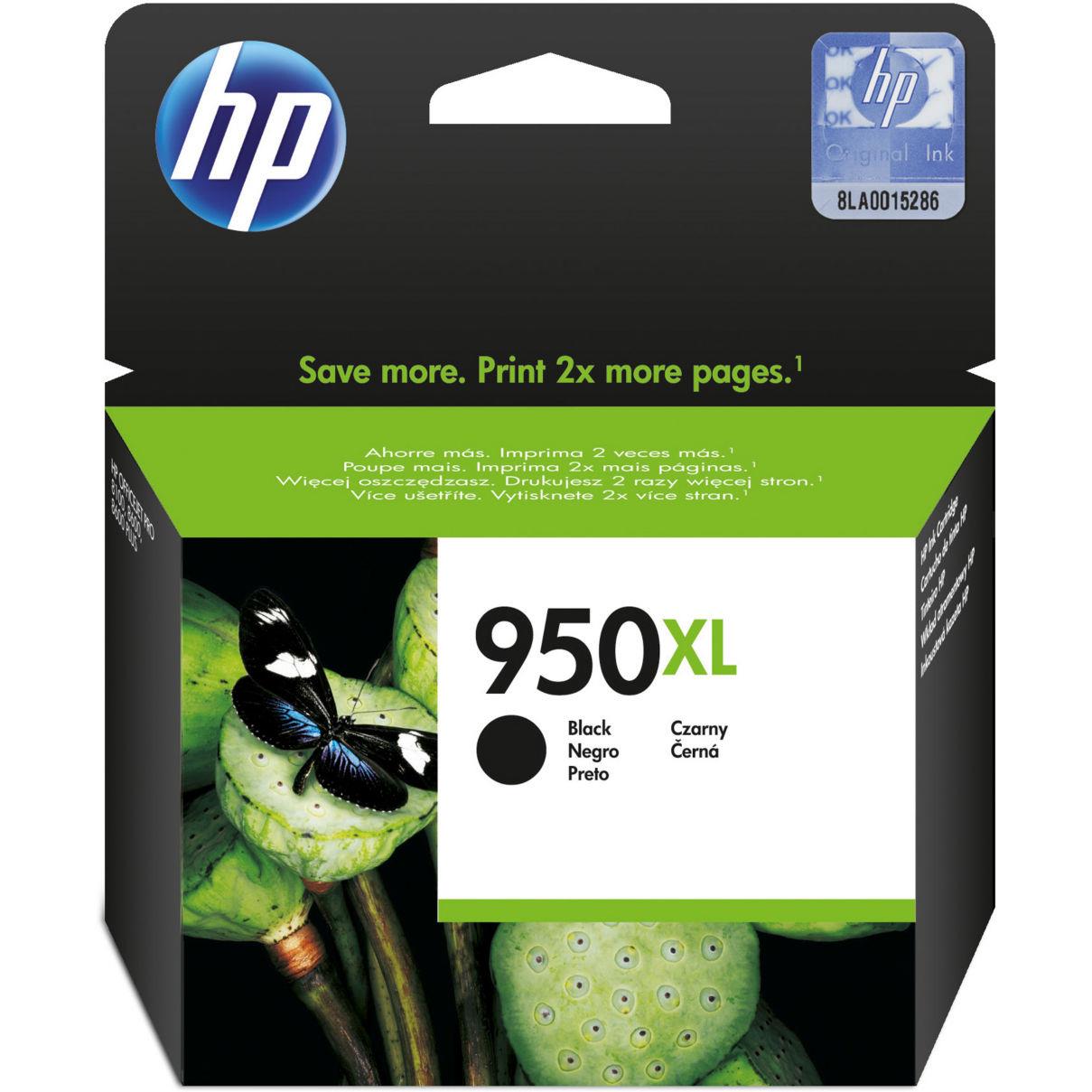 Cartouches pour imprimantes - Hp 950xl cartouche d'encre noir grande capacit authentique