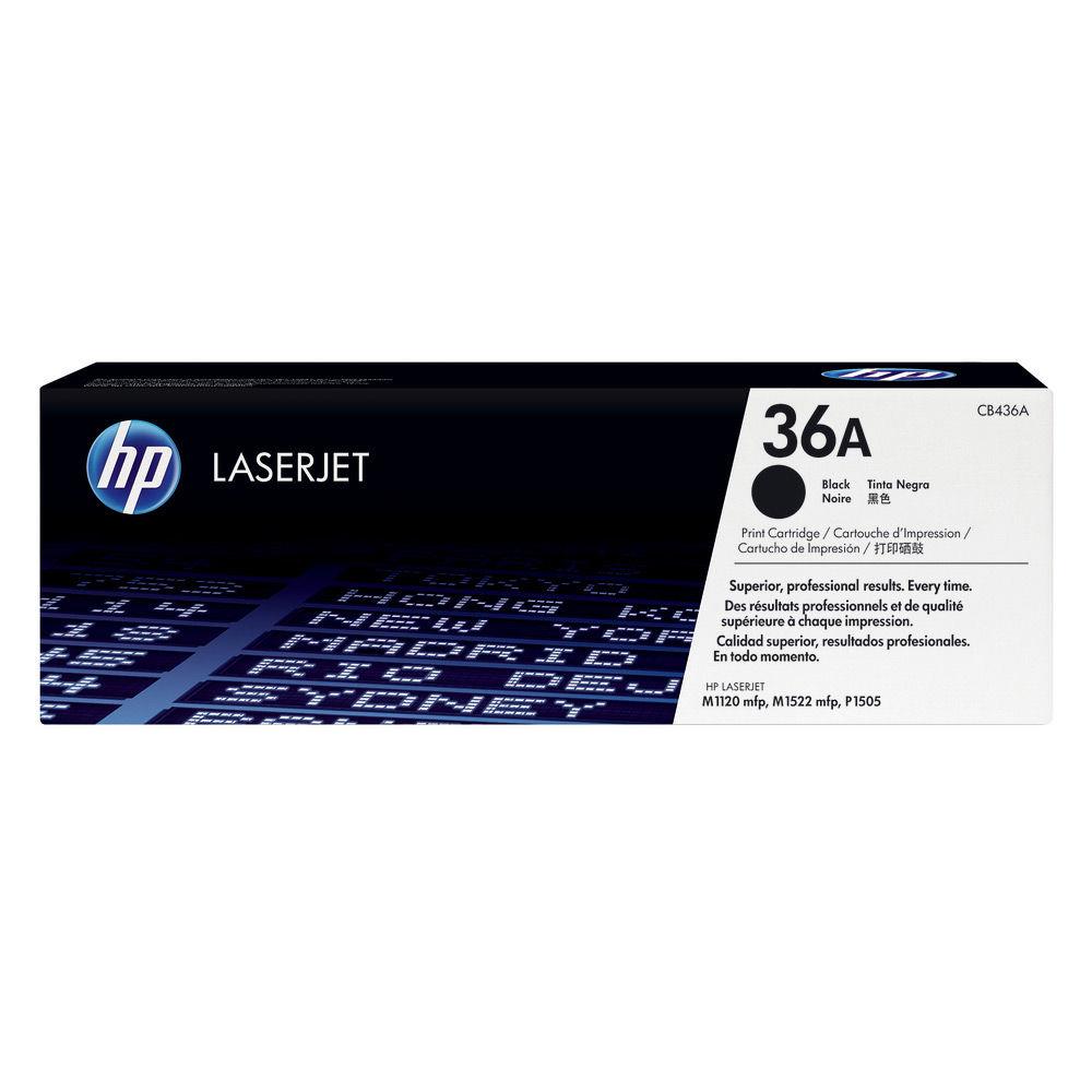 Cartouches de toner - Hp 36a pack de 2 toners laserjet noir authentiques