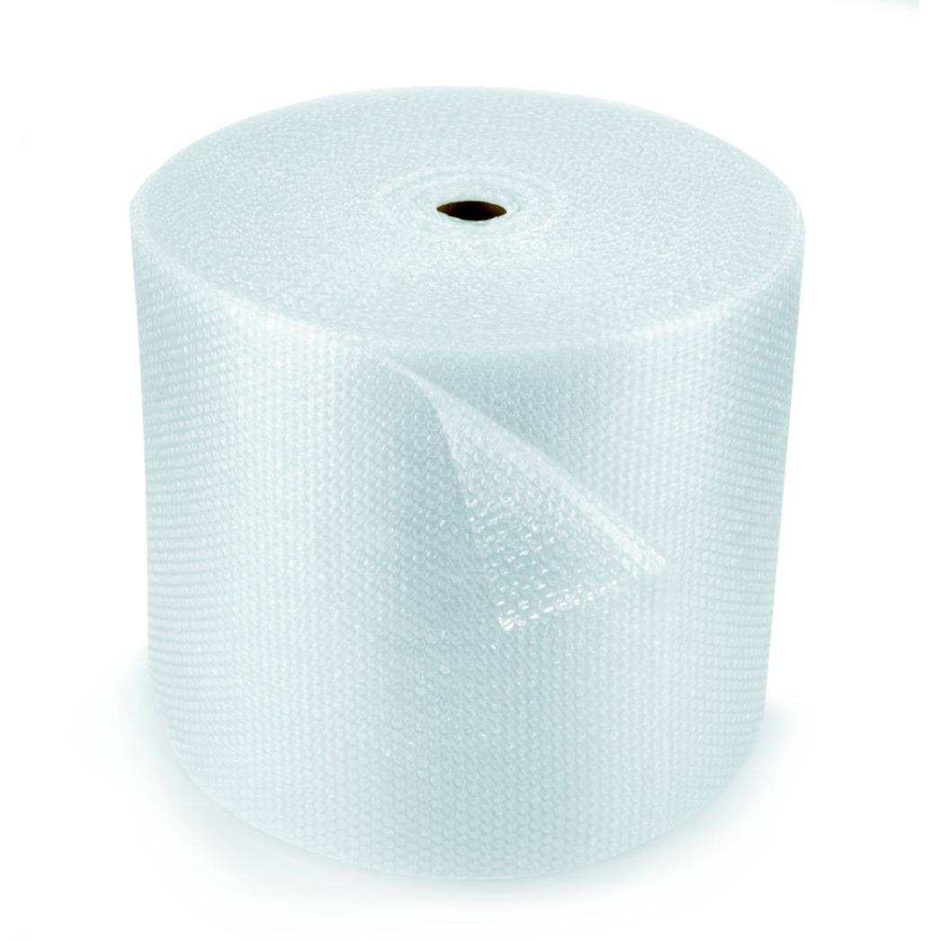 Film de protection  bulles d'air RAJA - 10 mm - Rouleau l. 50 cm x L. 100 m - Transparent - Lot de 2