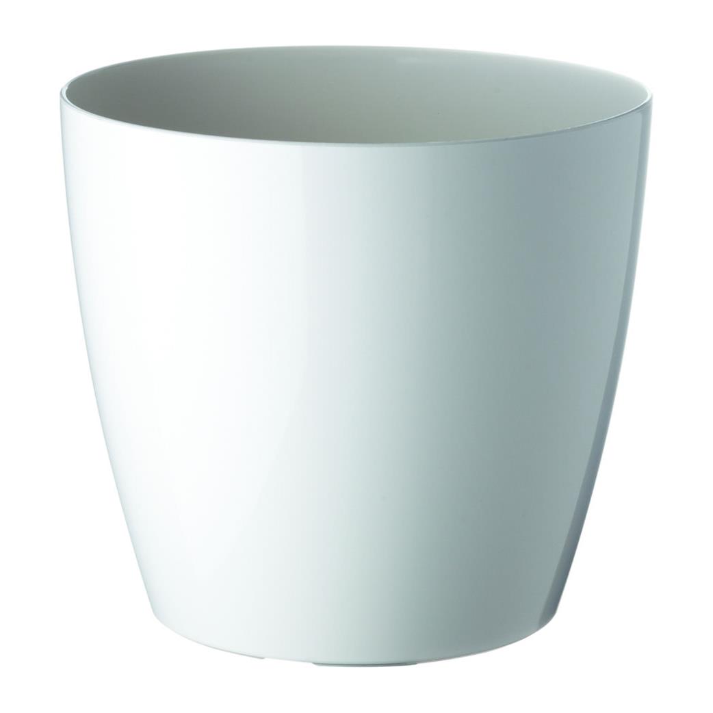 Pot de fleurs San Remo - diamtre 30 cm - blanc