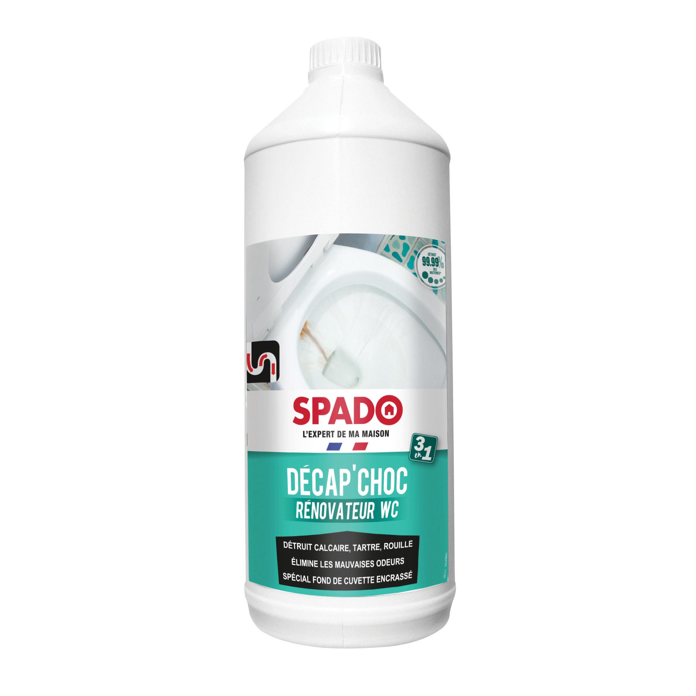 Rvonateur WC Spado Dcap'Choc 3 en 1 - flacon 1 litre