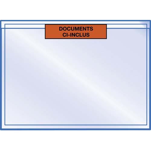 Pochettes pour documents ci-inclus format 16 x 22 cm - lot de 1000