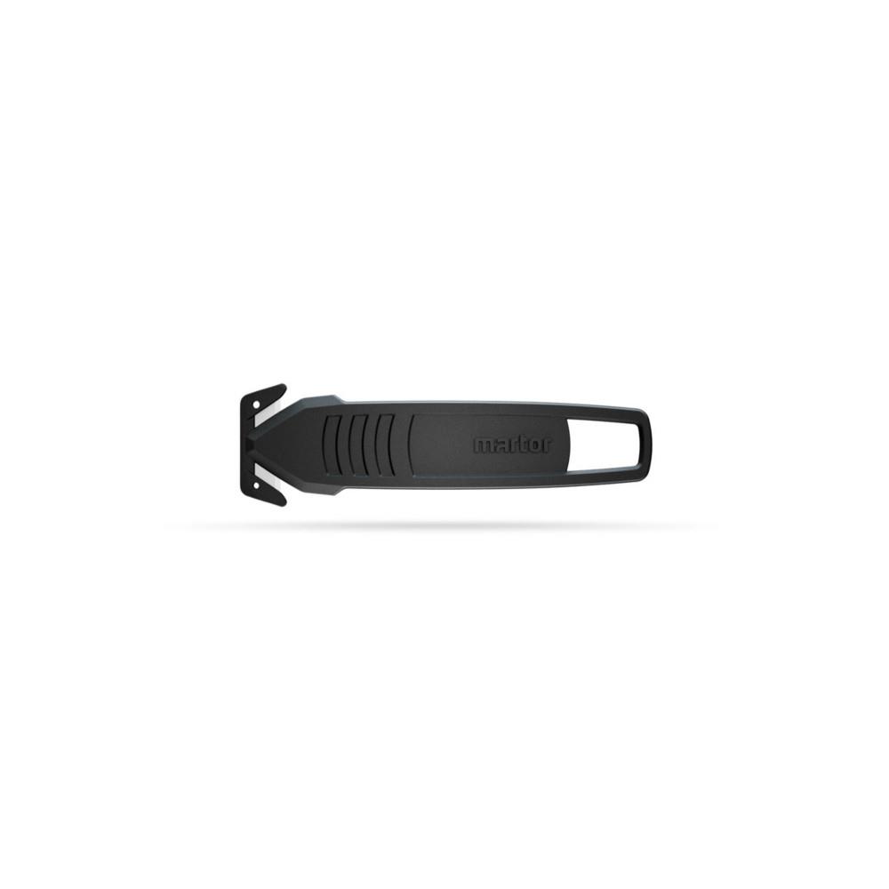 Cutters jetables avec lame protge Martor Secumax 145 - Noir - Bote de 10