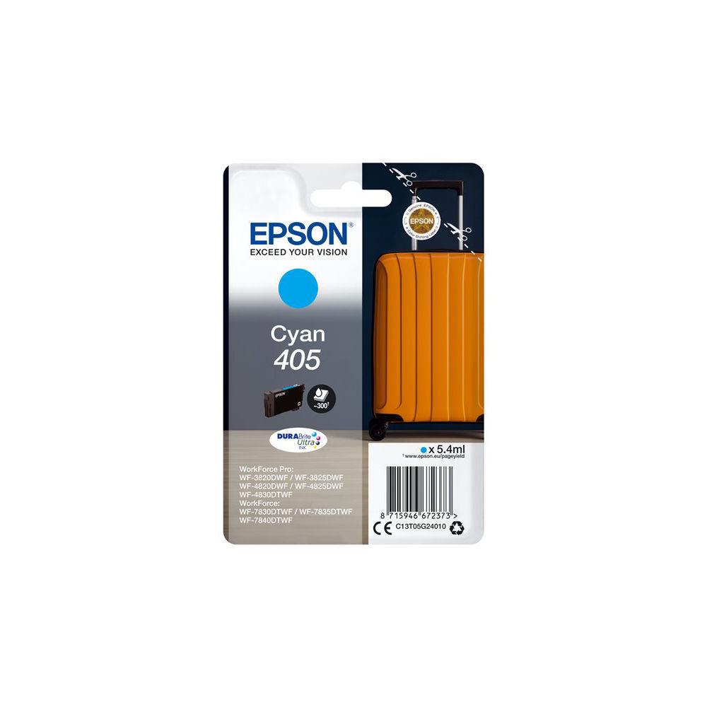 Cartouches pour imprimantes - Epson singlepack cyan 405 durabrite ultra ink