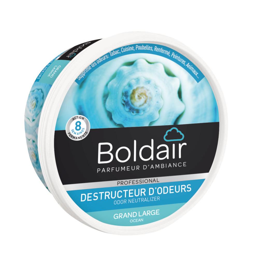 Gel dsodorisant destructeur d'odeur Boldair - parfum grand large - 300g