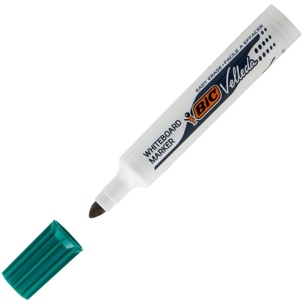 Marqueur effaable  sec Bic Velleda 1711 - pointe ogive - 2,5 mm - vert