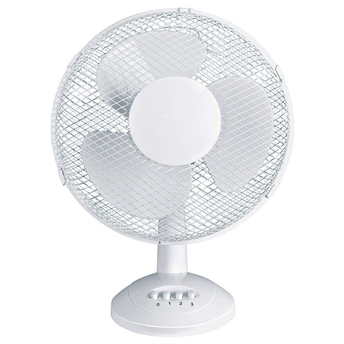 Ventilateur de table - diam�tre 30 cm - 40 W - blanc