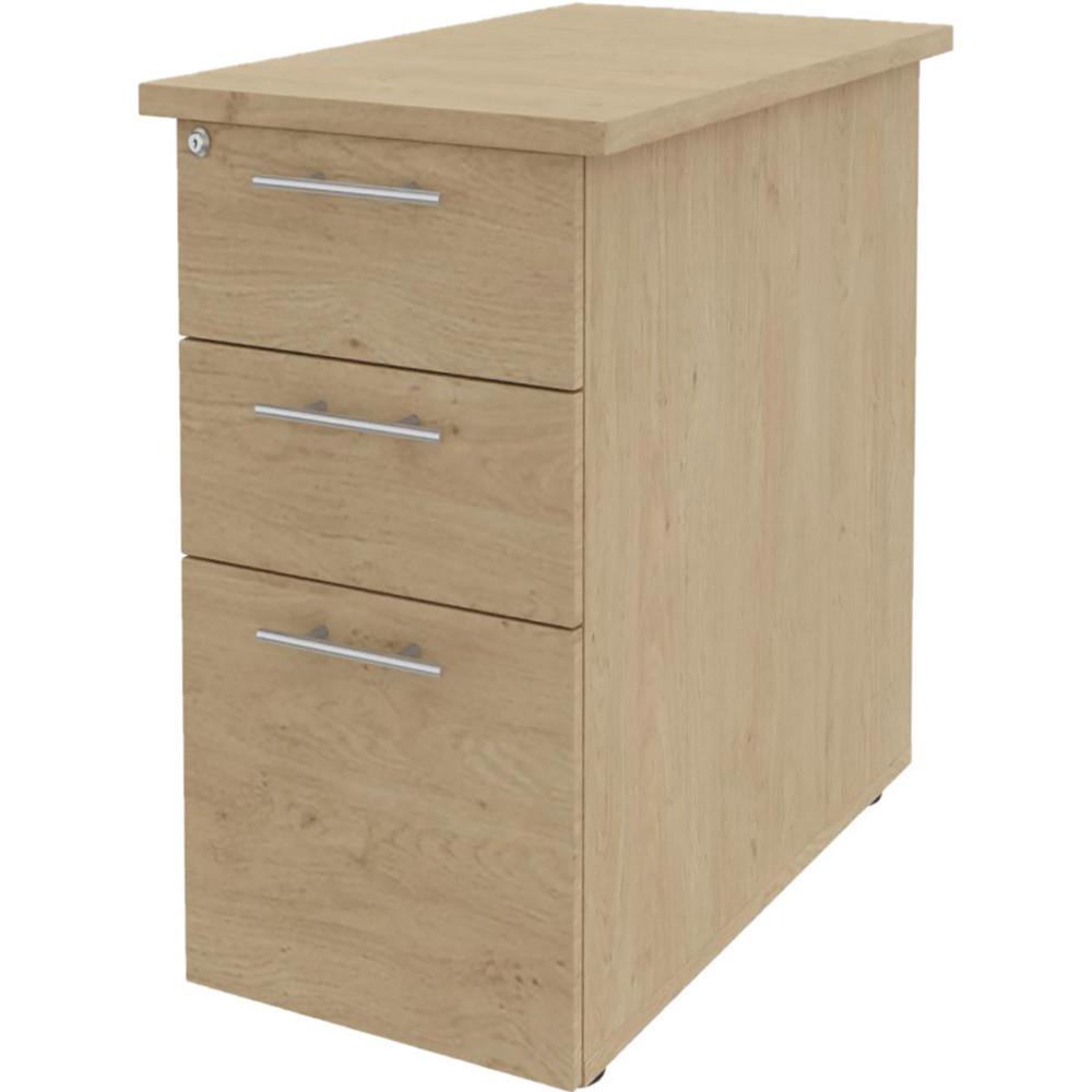 Caisson Tempo hauteur bureau - L42 x P60 x H 72 cm - chne
