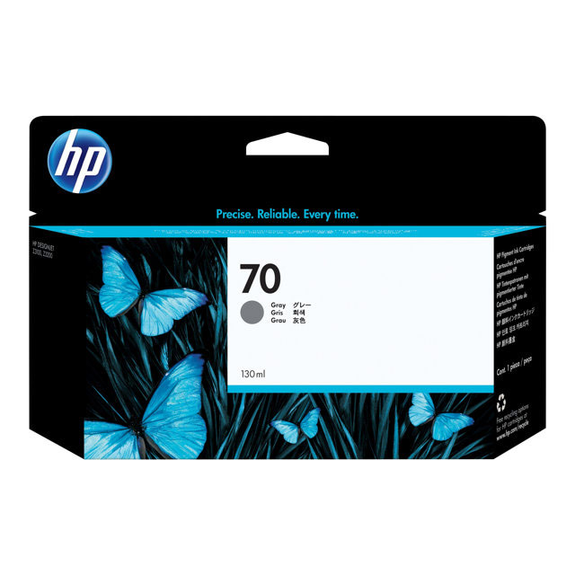 Hp 70 cartouche d'encre grise 130 ml