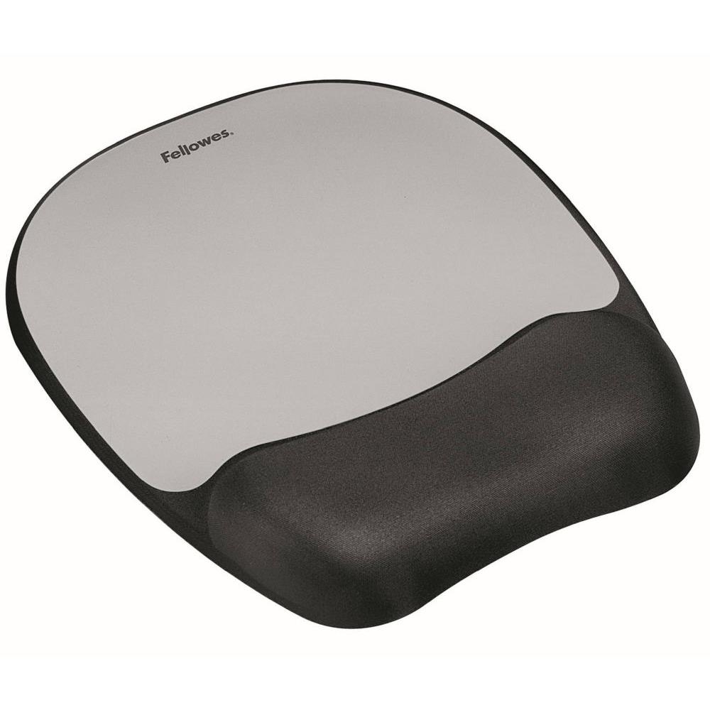 Fellowes tapis de souris - repose-poignets ergo mouss'