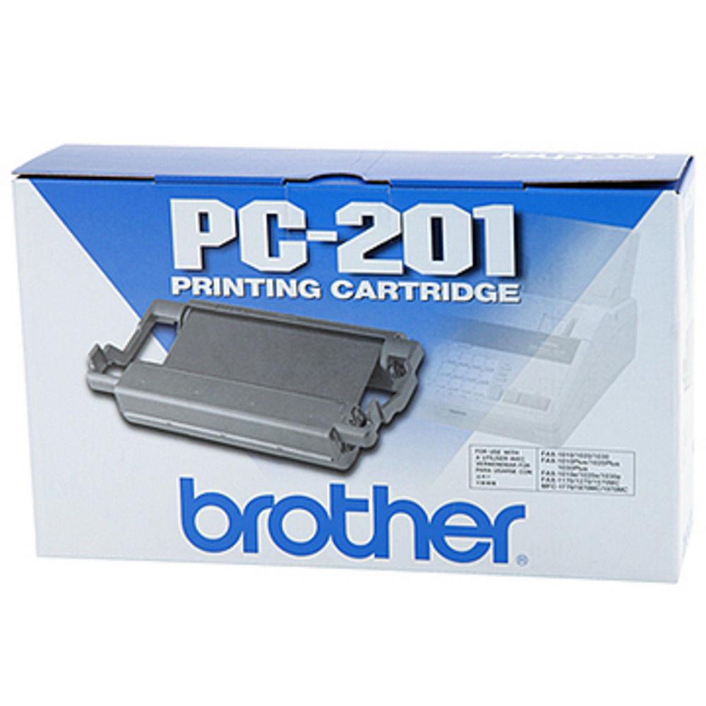 Brother pc-201 consommable pour tlcopieur cartouche de tlcopie plus bobine 420 pages noir 1 pice(s)