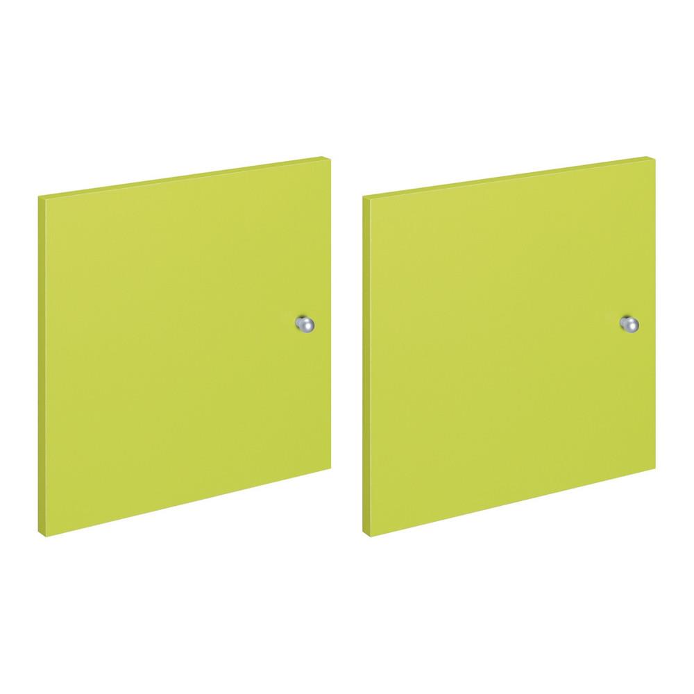 Portes multicases - vert - lot de 2
