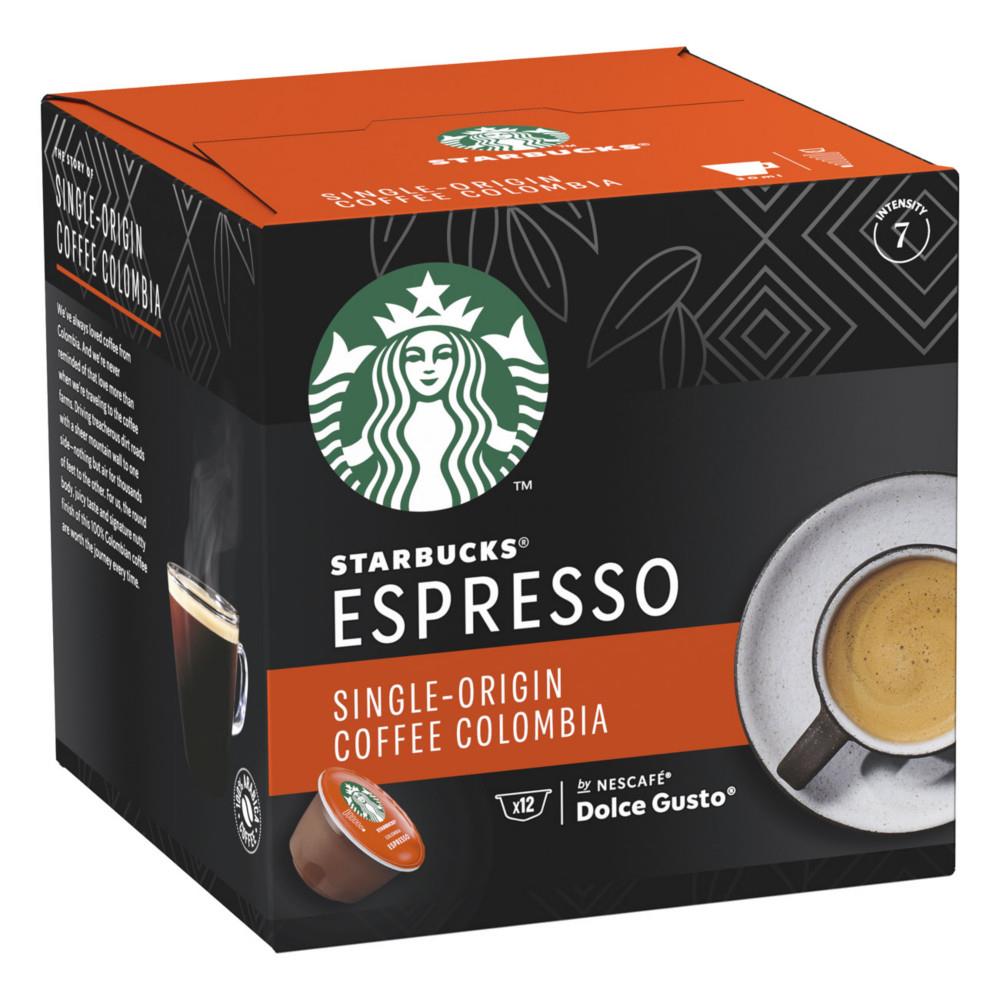 Caf Espresso Colombia Starbucks Dolce Gusto - Bote de 12 capsules