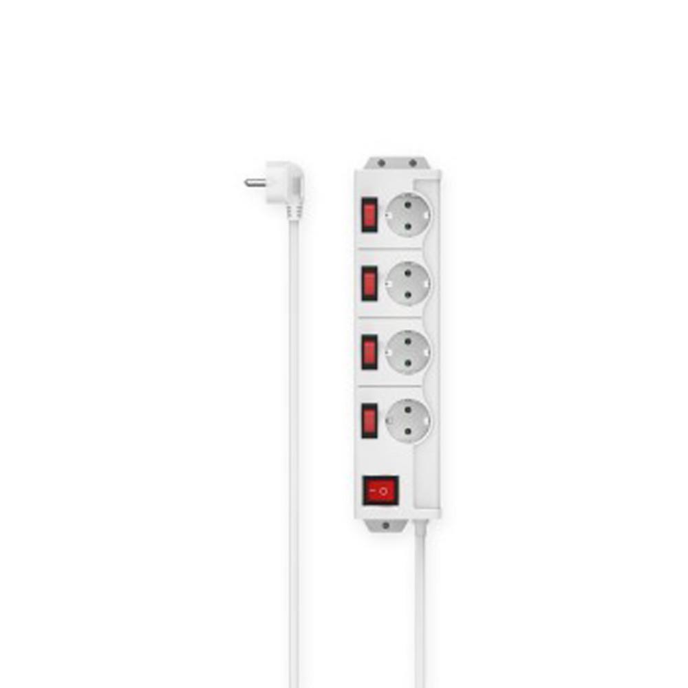 Hama 00223121 multiprise 1,4 m 4 sortie(s) ca intrieure blanc