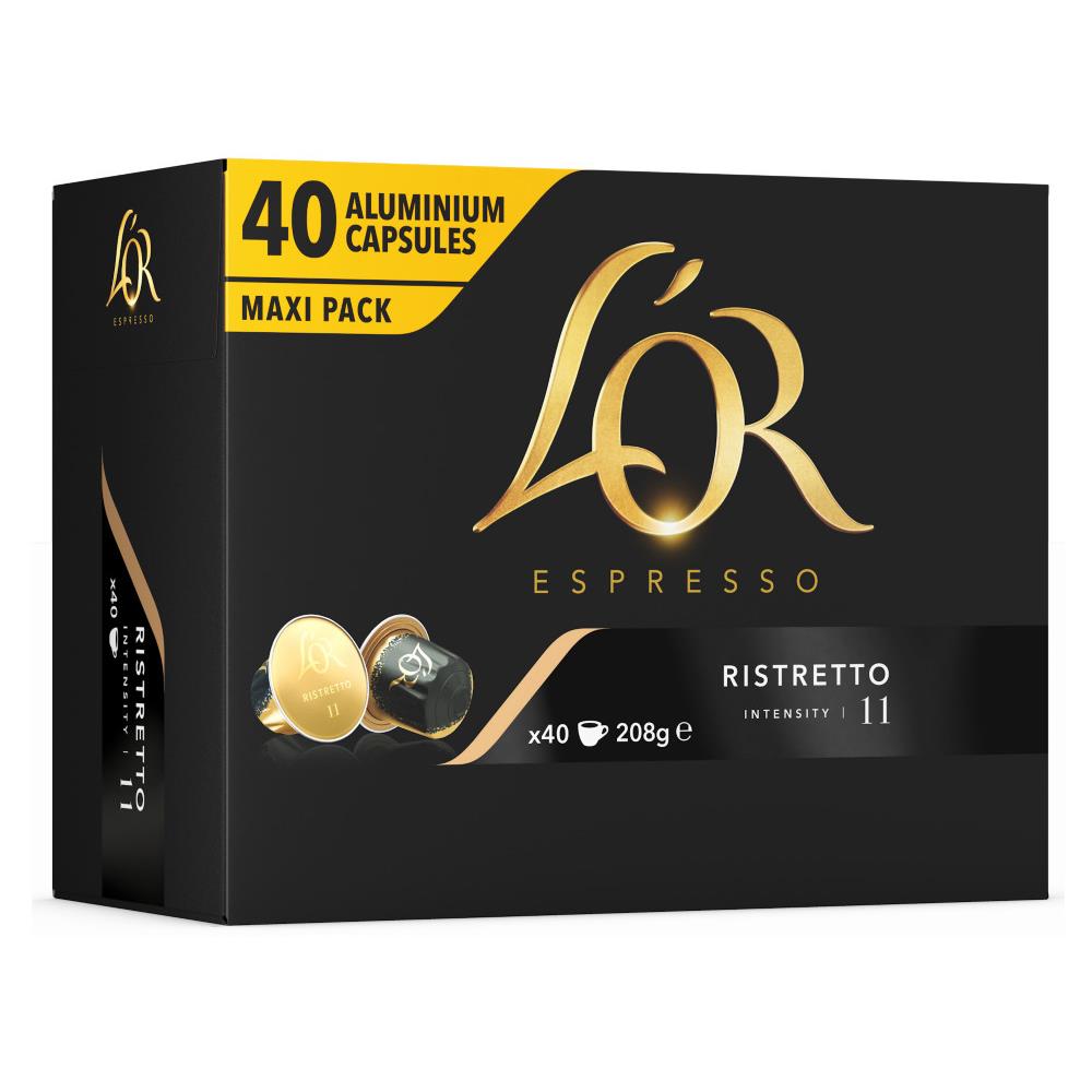 Capsules Café EspressO Ristretto pour machine Nespresso intensité
