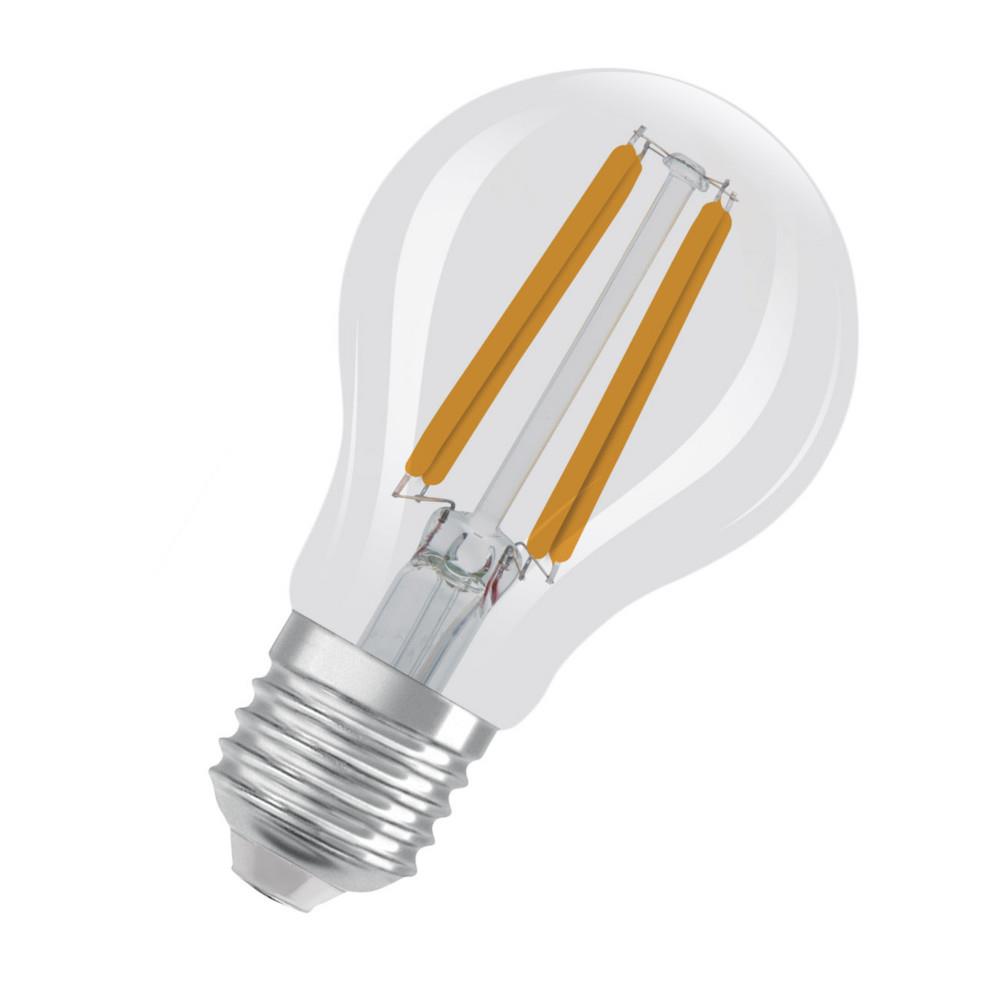 Ampoule LED Osram E27 Sph�rique transparente Dimmable 3,8 W - 806 lm - Blanc froid - Equivaut � 60 W